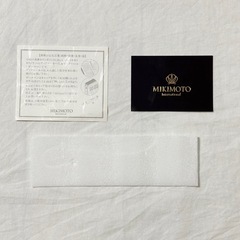 ミキモト 真珠付き ボールペン&ブックマーカーの画像