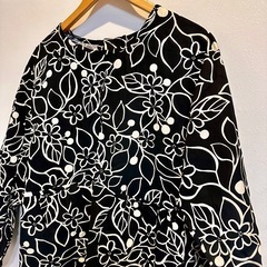 花柄 割烹着︎✿の画像