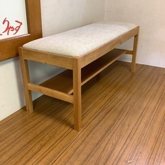室内用ベンチイスの画像