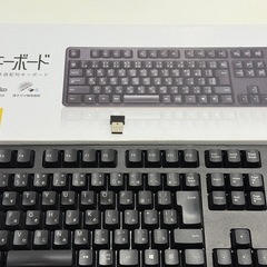 【美品】ELECOM TK-FDM106TBK 無線キーボード JIS規格
の画像