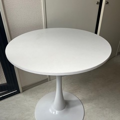 丸テーブル コーヒーテーブル　幅70cm 高さ73cmの画像