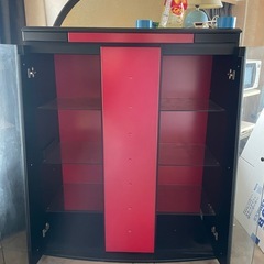 ポストモダン 80s 90s キャビネット シェルフ コンソール ディスプレイボードの画像