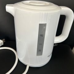 Purnity 1.0ℓ電気ケトル　美品
の画像