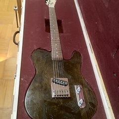 【交渉可】ハンドメイドギター　ハードケースセットの画像