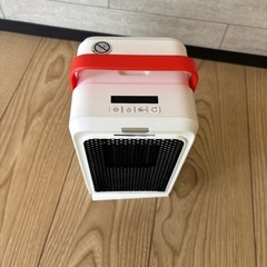 ‼️小型温冷風機‼️大風量リモコン付きの画像