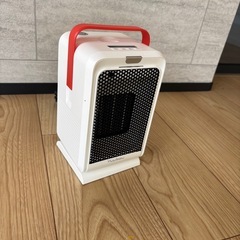 ‼️小型温冷風機‼️大風量リモコン付きの画像