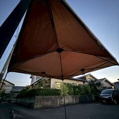 【IGNIO】 イグニオ ワンアクション型タープ IG19006-OT ブラウン アウトドア キャンプ レジャー 日よけA0747YGの画像