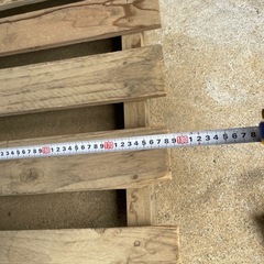 すのこ　木製パレットの画像