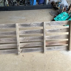 すのこ　木製パレットの画像