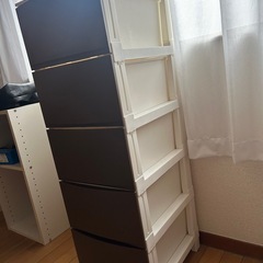 収納ボックス5段の画像