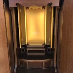 ■14560■自動開閉 仏壇 創価学会？ 電動開閉の画像