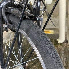【折りたたみ自転車 20インチ 6段変速 電池式ハンドルライト付き】すぐお乗り頂けます！一部地域送料無料！の画像