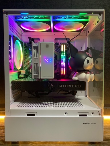 【売約済み】クロミちゃんゲーミングPC Ryzen7 3800XT