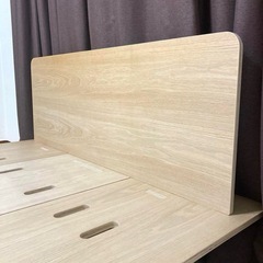 【自社配送エリア内限定販売】超美品/Koalaレッドオーク素材ダブルサイズベッドフレームの画像