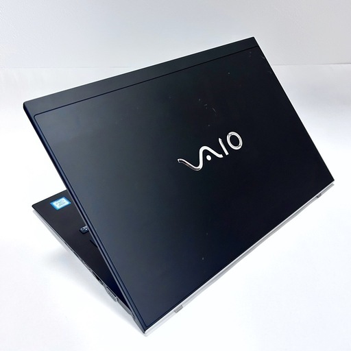 【黒くてスタイリッシュVAIO】Core i5 第8世代／SSD256GB／8GBメモリ／14型FHD／すぐ使える安心ノートPC