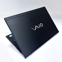 【黒くてスタイリッシュVAIO】Core i5 第8世代／SSD256GB／8GBメモリ／14型FHD／すぐ使える安心ノートPCの画像