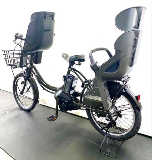 1年保証 送料無料　ブリヂストン　ビッケ　20インチ　カーキ　電動アシスト自転車　g130