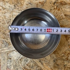 C(7613) ステンレス 飯椀 韓国食器 茶碗 12個 業務用 厨房用品 飲食店 店舗用 韓国料理の画像