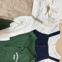 【決定】(3枚セット)ロンパース 80  男の子の画像