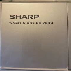 SHARP ドラム式洗濯機 の画像