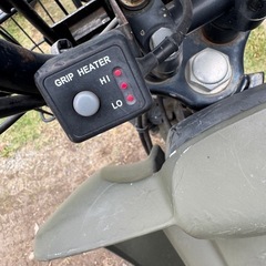 ホンダ カブ110　JA07 カゴ リアキャリア大きく便利の画像