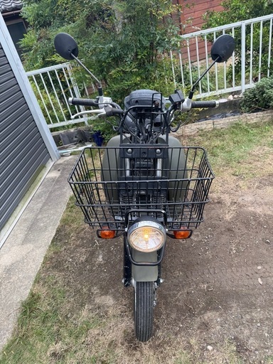 ホンダ カブ110　JA07 カゴ リアキャリア大きく便利
