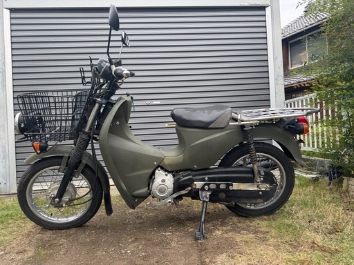 ホンダ カブ110　JA07 カゴ リアキャリア大きく便利