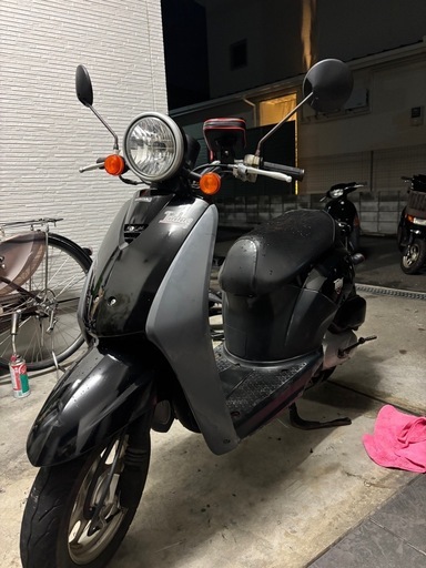 af61 トゥデイ　バッテリー新品　実働　大阪より　配達可能　50cc原付