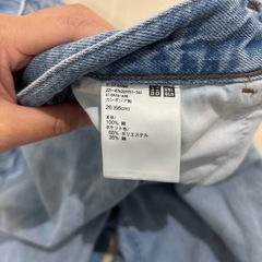 ‼️ユニクロ‼️ストレートデニムの画像