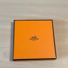 (美品)HERMES ブラウン レザー チョーカーの画像