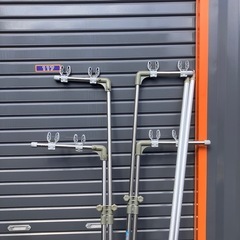 物干し　物干し台セット汚れてますの画像