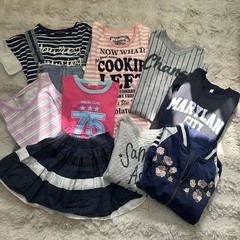 子供服　おまとめ売り　１４０サイズ　半袖　夏服　サロペット　ジャケット　10の画像