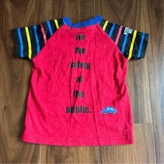 ベビー キッズ Tシャツ 半袖 車柄 レッド STREET BIBLEの画像
