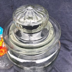 ガラス　瓶　 骨董品の画像