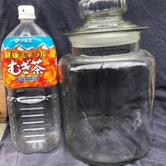 ガラス　瓶　 骨董品の画像