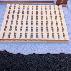 セミダブル　ベッドフレームのみの画像