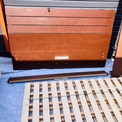 セミダブル　ベッドフレームのみの画像