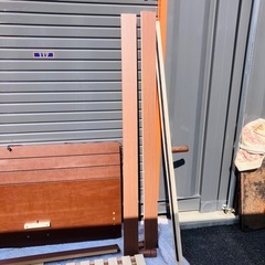 セミダブル　ベッドフレームのみの画像