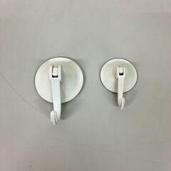 stp-3493　スーパースナップフック　6個入り　フック　粘着　強力　壁　掛け　白　ホワイト　浴室　貼り付け　小物掛け　キッチン　収納の画像