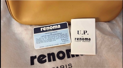 レノマの可愛いバックみしよう未使用