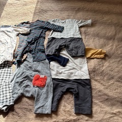男の子用ロンパース　70の画像