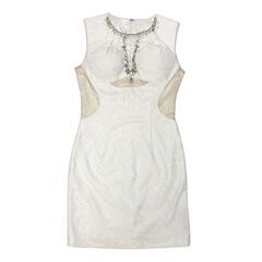 【ROBE de FLEURS Glossy / ローブドフルールグロッシー】総レース×バストカットデザインタイトミニキャバドレス GL2488の画像