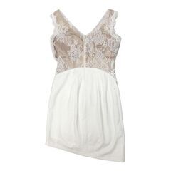 【ROBE de FLEURS Glossy / ローブドフルールグロッシー】スパンコールレースｘノースリーブストレッチタイトミニキャバドレス GL2521の画像