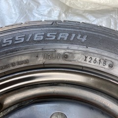 【DUNLOP ル・マンV】155/65R14(145/80R13にも)軽4などに履いてみませんか、の画像
