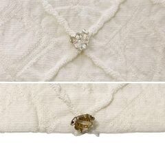 【ROBE de FLEURS Glossy / ローブドフルールグロッシー】フロントジッパー×ビジューリブノースリーブミニキャバドレス GL3554の画像