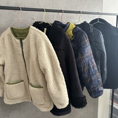 子供服　おまとめ売り　コート５点　１３０　１４０　GAP コムサ　GUなどの画像