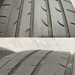 YOKOHAMA BluEarth RV-02 225/55R18 18インチ 夏タイヤ 4本 20年製 デリカD:5 アウトランダー エクリプスクロス フォレスター等　(KTB353)クレジットカード QRコード決済可能の画像