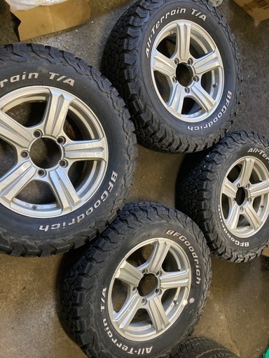 225/70/16オールテレーンタイヤホイール４本セットBFGoodrich All-Terrain T/A® KO2