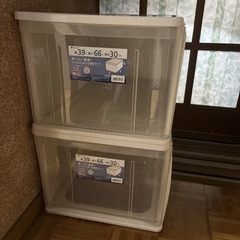 天馬　衣装ケース　2つセットの画像