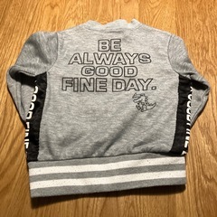 あったかトレーナー　裏起毛　長袖　95の画像